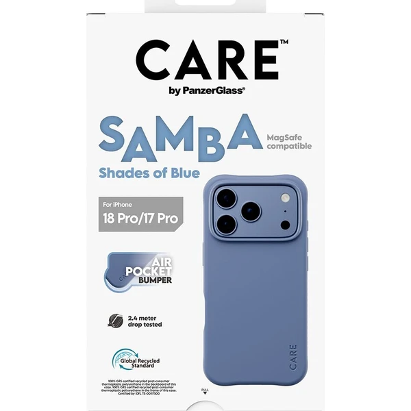 PanzerGlass CARE Samba MagSafe kryt Apple iPhone 18 Pro/17 Pro Shades of Blue modrý - Puzdra - Obrázok d_1867b583d4de41908e26d0026d4695e0