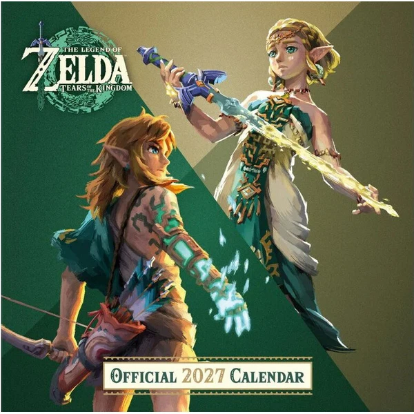 Kalendár Legend of Zelda 2027 - Kalendáre - Hlavný obrázok