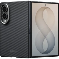 Pitaka Edge Case Back Cover MagSafe kryt Samsung Galaxy Z Fold8 Black/Grey - Puzdra