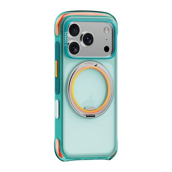 Torras Ostand O3 Air Core MagSafe kryt iPhone 18 Pro Max modrý - Puzdra - Hlavný obrázok