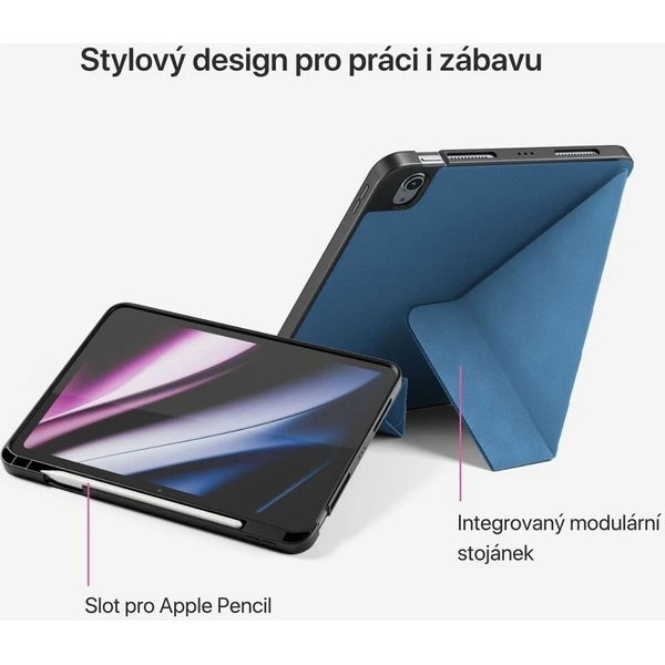 iWant od Epico SolidWoven Flip kryt pre iPad 10,9"/11" modrý - Puzdra - Obrázok d_18fb4886e9a240048ed4014c03cf18eb