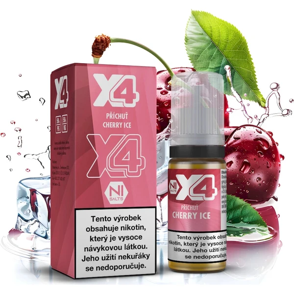 Liquid X4 Bar Juice Chladivá čerešňa 10ml (20mg) - E-liquidy - Hlavný obrázok