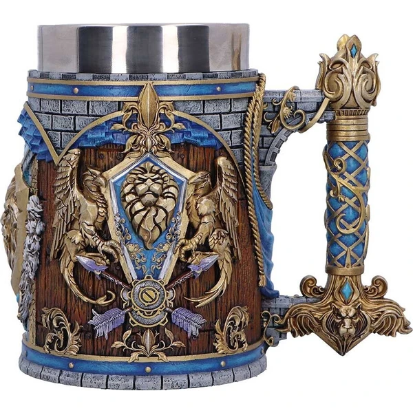Nemesis Now pohár World of Warcraft - Aliancia 600 ml - Hrnčeky - Hlavný obrázok
