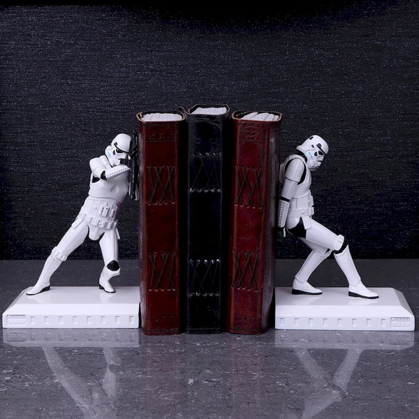Zarážky na knihy Star Wars - Stormtrooper - Dekorácie - Obrázok d_1961ff85b4fd43e7a8adab3e4165534a