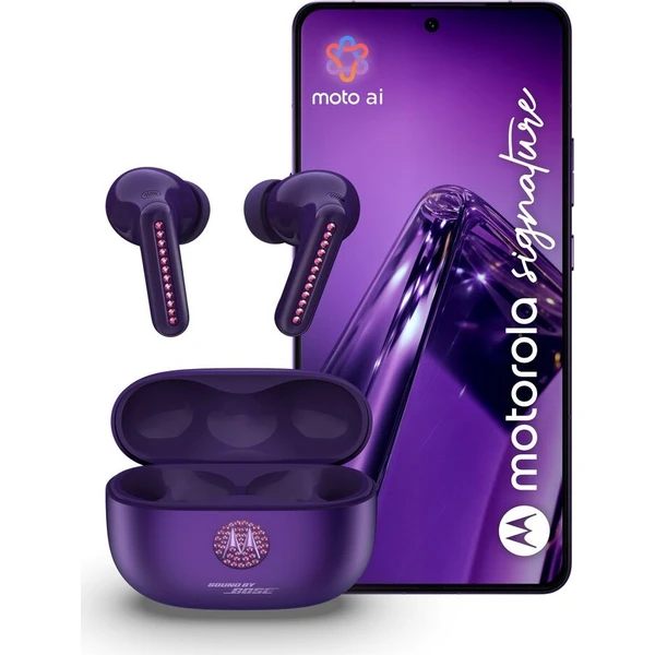 Motorola Signature Crystals by Swarovski 16+512GB gsm tel. PANTONE Violet Indigo - Mobilné telefóny - Hlavný obrázok