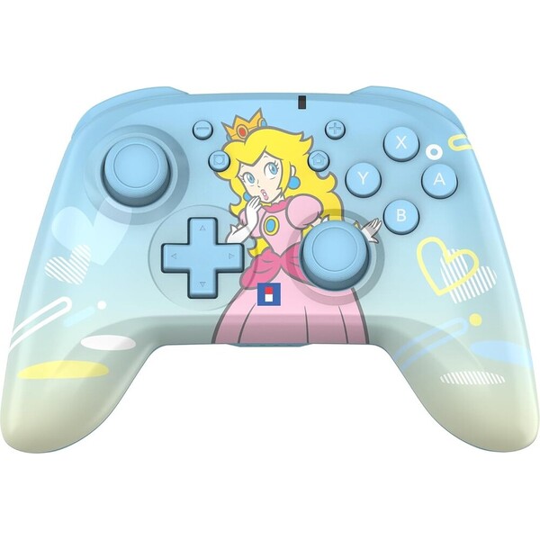 HORIPAD bezdrôtový herný ovládač Mario - City Pop Peach (NSW/NSW2/OLED) - Herné ovládače - Hlavný obrázok