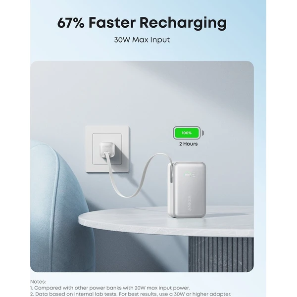Anker Nano MagSafe powerbanka (10000mAh) 45W biela - Powerbanky - Obrázok d_1a3c59d6e45c4ee38a4894a96fdae65a