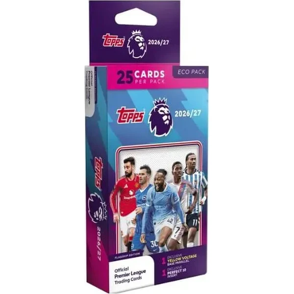 Topps Premier League 2027 - Eco Pack - Futbalové karty - Hlavný obrázok