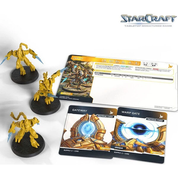 StarCraft The Miniatures Game - Zealot - Protoss - Expansion Set - EN - Stolové hry - Obrázok d_1aa0dc503fb7450c941406d6490d9162