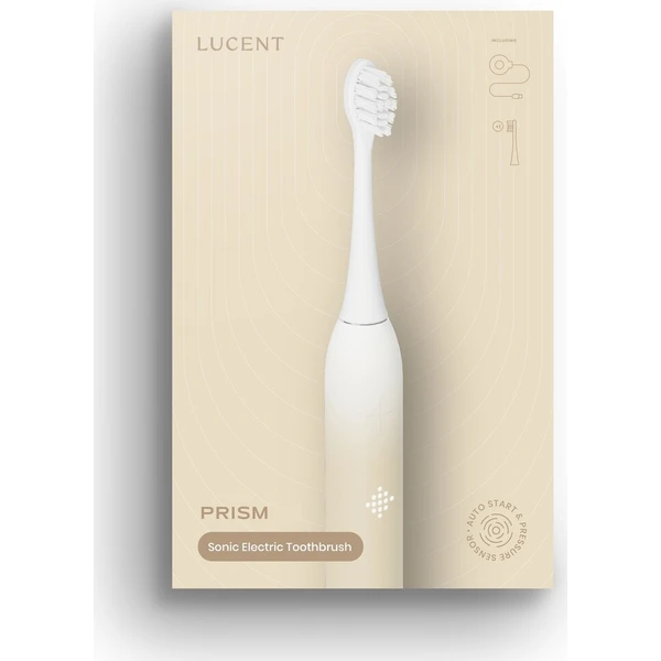 Be Lucent Prism Sonic Electric Toothbrush sonický zubní kartáček béžový - Zubné kefky - Obrázok d_1ab3f33813f84a0f8dd4a6bc58f55795