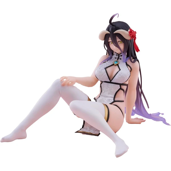 Overlord PVC Statue Desktop Cute Figure Albedo Chinese Dress Ver. 13 cm - Figúrky - Hlavný obrázok