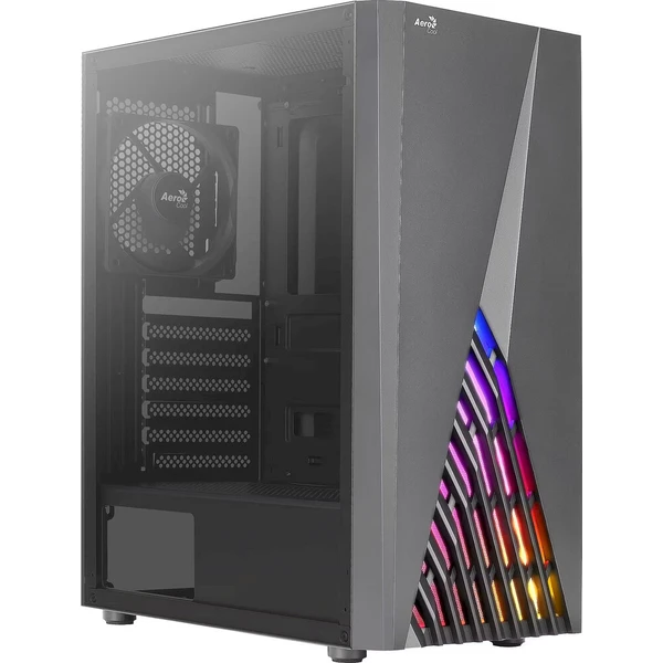 Aerocool Delta-A-BK-v1 Midi-Tower čierna - Počítačové skrine - Hlavný obrázok