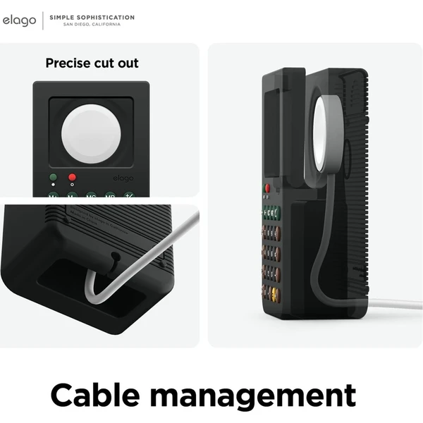 ELAGO W8 stojanček pre Apple Watch čierny - Stojany - Obrázok d_1c64067d79554710ae7b9b03b03c5469