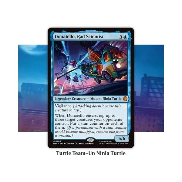 Magic: The Gathering - Teenage Mutant Ninja Turtles Turtle Team-Up - MTG karty - Obrázok d_1cc3e260f4974389bf320d62cbed3674
