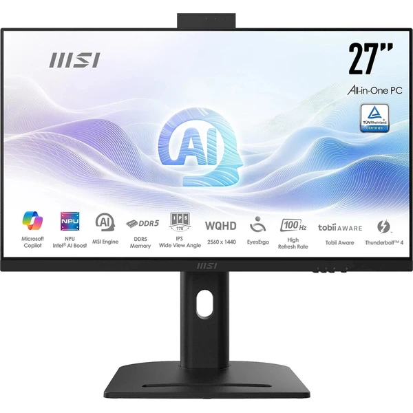 MSI Modern AM273QP AI 1UMG-424XEU AiO černý - All-in-one - Hlavný obrázok