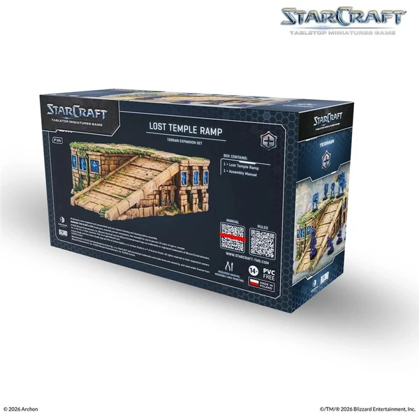 StarCraft The Miniatures Game - Lost Temple Ramp - Terrain Expansion Set - EN - Stolové hry - Obrázok d_1d1f02de8ed046de917b06956079f76b