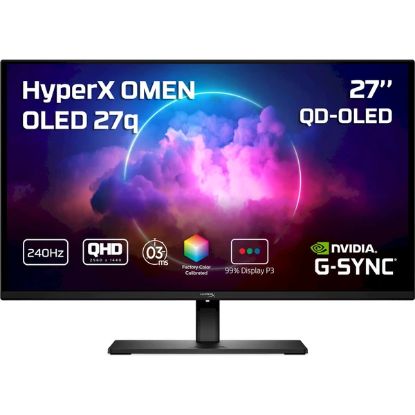 HyperX OMEN OLED (CH0R2E9#ABB) herný monitor 27" - Monitory - Hlavný obrázok