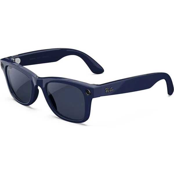 Meta RAY-BAN Wayfarer Gen2 (Štandardné) inteligentné lesklé okuliare (zatemňovacie - číre/safírové)  - AR okuliare - Obrázok d_1e51c1b4b6124a59be41f8b11c76bfe5
