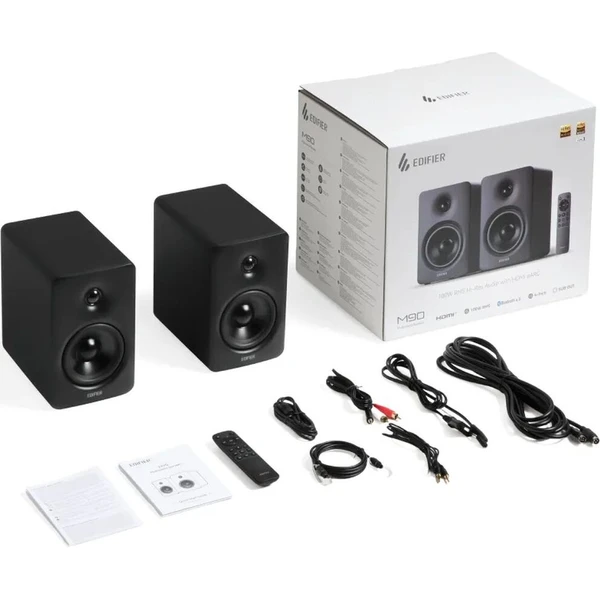 EDIFIER M90 aktívne reproduktory čierne - Reproduktory - Obrázok d_1e577e4d120645c7b42abc34bae6bd86