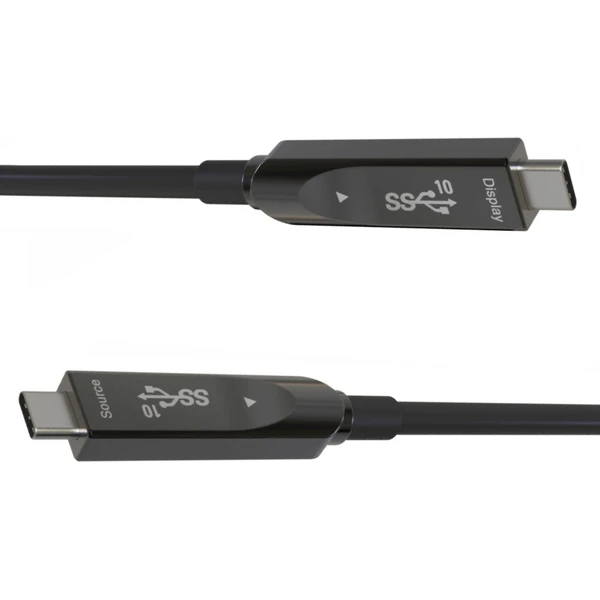 PremiumCord USB-C 10Gbps DP1.4 optický kabel 15m - Káble a redukcie - Obrázok d_1e97cc5b0780462a959e1a6d0a81b613