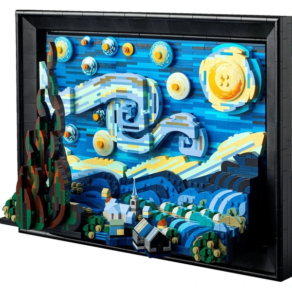LEGO Ideas 21333 Vincent van Gogh - Hviezdna noc - LEGO - Obrázok d_1eb53bf5082e41a683bcf13909de6caf