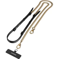 MagEasy 9mm Modern Chain Strap univerzálny popruh čierna/zlatá - Popruhy