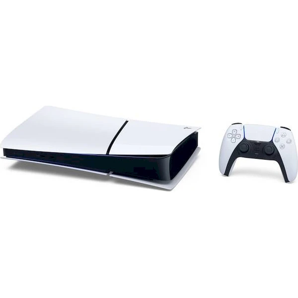 PlayStation 5 Slim Digital Edition 825GB + bezdrôtový ovládač DualSense biely - Konzoly - Obrázok d_1f0340425def40e4941693d8addd19f7