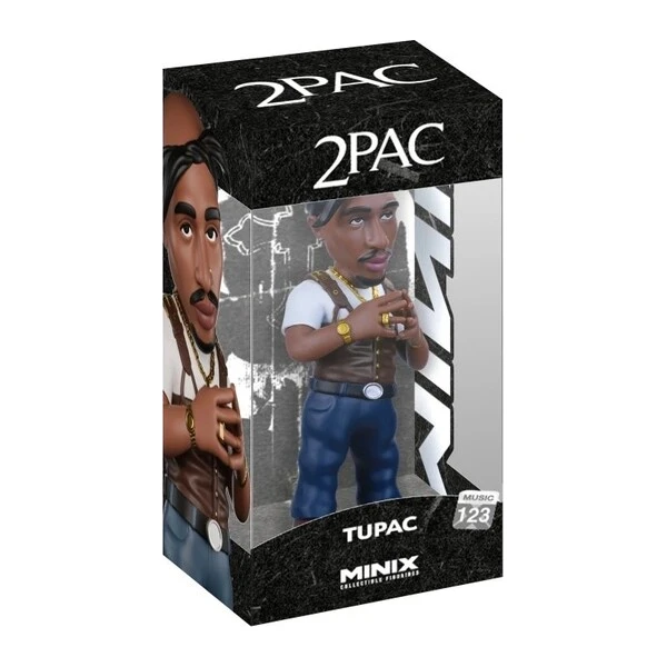 MINIX Music: Tupac - Tupac (čierny šál) - Minix - Hlavný obrázok