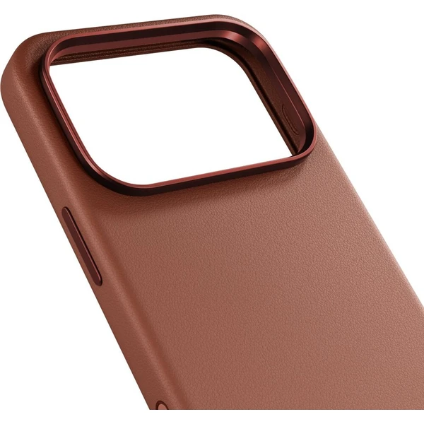 Epico Leather Pro Mag+ MagSafe/Qi2 kožený kryt iPhone 17 Pro/18 Pro hnědý - Puzdra - Obrázok d_1f9e4b5eb46c49c685519a9d876101ff