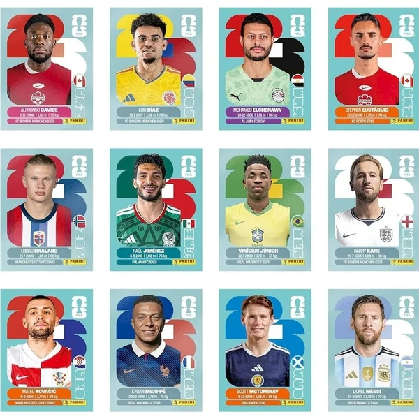 Panini FIFA World Cup 2026 - samolepky (box) - Zberateľské karty a nálepky - Obrázok d_1fc7558c2b6a4a63bf7098fafc40a4ab