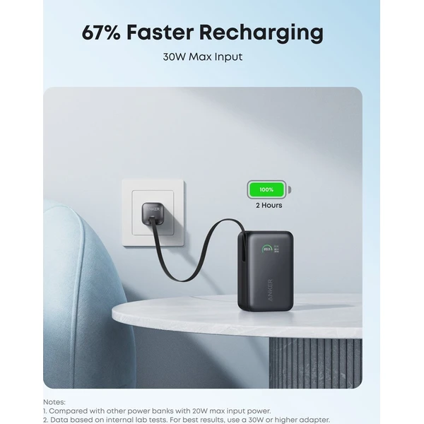 Anker Nano MagSafe powerbanka (10000mAh) 45W čierna - Powerbanky - Obrázok d_2002ea6fbeba4bcdabcd9f968673516e