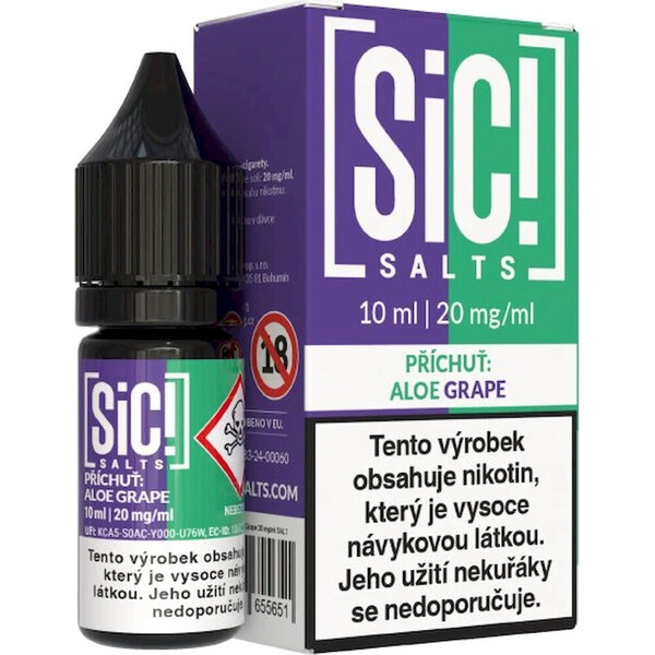 SIC! SALTS Aloe Grape (20mg) - E-liquidy - Hlavný obrázok