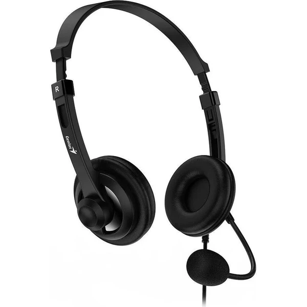 Genius HS-230U drátová náhlavní sluchátka černá - Slúchadlá - Obrázok d_20c4b4b2caab47cc88e86c8056b30cbb