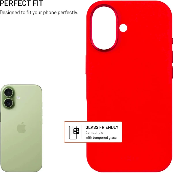 FIXED MagFlow silikónový kryt s MagSafe Apple iPhone 17 červený - Puzdra - Obrázok d_20e4495eb74747dcb4563b16f2f267ae