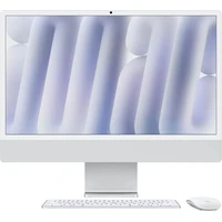 CTO Apple iMac 24" (2024) 10CPU / 512GB SSD / Mouse / 24GB / Stand.sklo / Strieborná / Stojan / CZ N - All-in-one