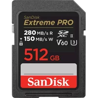 SanDisk Extreme PRO SDXC 512GB - Pamäťové karty