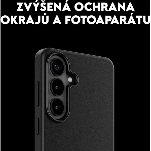 PanzerGlass® CARE SOLO Qi kryt z vegánskej kože Samsung Galaxy S26+ čierny - Puzdra - Obrázok d_214b6a239cb741a688fb3aab48b67eb5