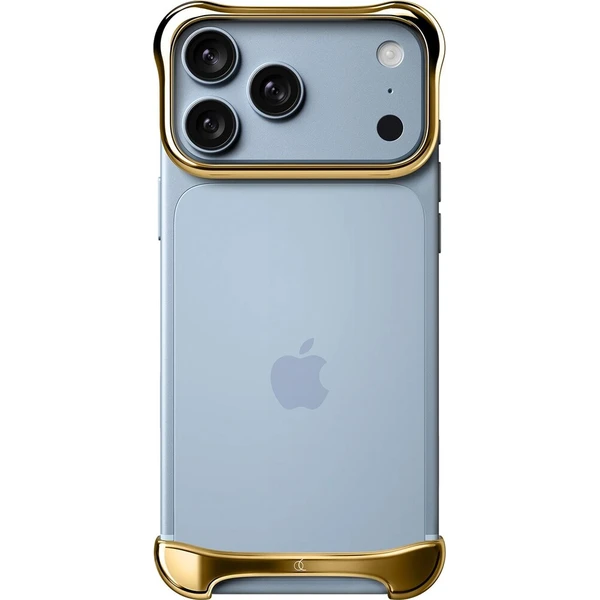Arc Pulse - hliníkový ochranný rám na iPhone 18 Pro Max, zlatý - Puzdra - Obrázok d_21db64296b864de59b58f23866d5c585