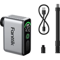 Fanttik X10 Ace Tiny cyklistická pumpa strieborná - Čítačky čiarových kódov
