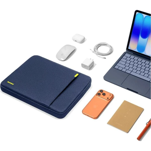 tomtoc Defender A13 sleeve puzdro 13" MacBook Neo tmavomodré - Puzdra - Obrázok d_2211b410954d49a2816dba439f11005c