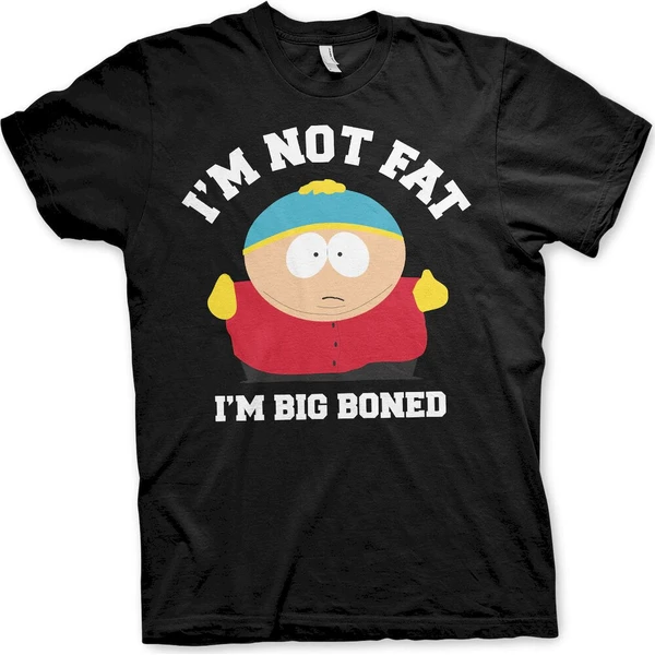 Tričko Black - Southpark - I‘m Not Fat L - Tričká - Hlavný obrázok