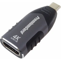 PremiumCord USB-C/HDMI redukcia 4K sivá - Káble a redukcie