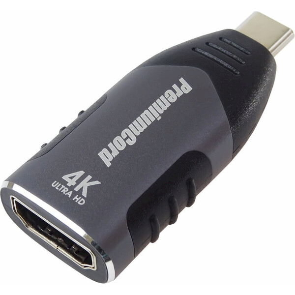 PremiumCord USB-C/HDMI redukcia 4K sivá - Káble a redukcie - Hlavný obrázok