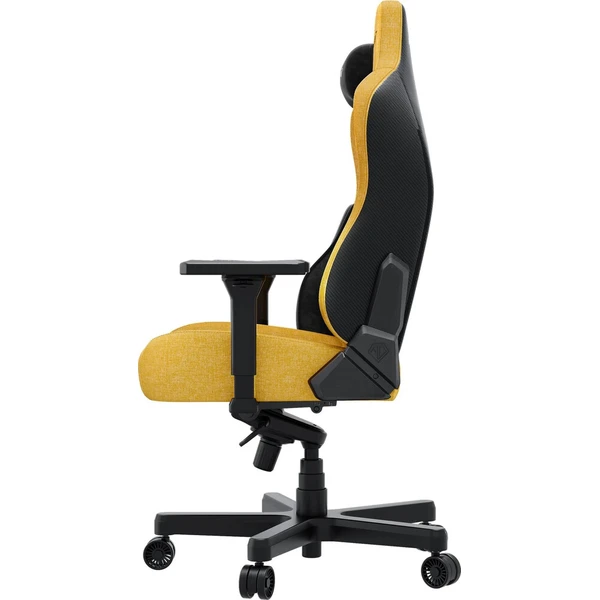 Anda Seat Kaiser 3E XL textilná herná stolička jasne žltá - Stoličky - Obrázok d_22dce6c3bcdb45f1884d7f13b24a5ab7