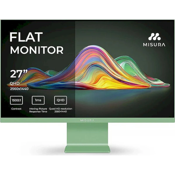MISURA M2741QKAB monitor 27" zelený - Monitory - Hlavný obrázok