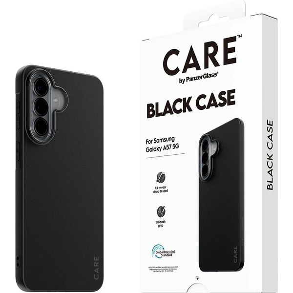 PanzerGlass® CARE Black Case kryt Samsung Galaxy A57 čierny - Puzdra - Hlavný obrázok
