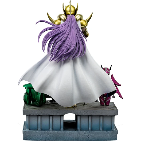Soška Iron Studios Saint Seiya- Aries Mu Deluxe Art Scale 1/10 27 cm - Sochy a sošky - Obrázok d_233bbddab7e741b2a1690be76e5d4c1b