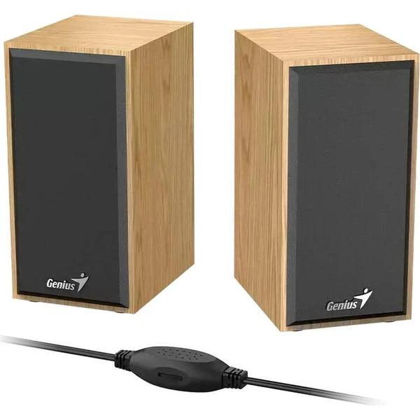 Genius SP-HF180 dřevěné reproduktory 2.0 světle hnědé - Reproduktory - Obrázok d_233cd120582c44f3b26f5814ffc71753