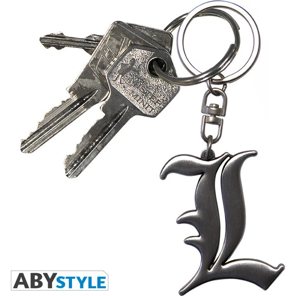 3D kľúčenka Death Note - L Symbol - Kľúčenky - Obrázok d_234f985d1ca2409f947e7fec236550d3