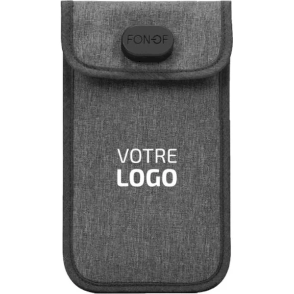 PORT NAOTIC FONOF uzamykateľné antiradiačné puzdro pre smartphone do 7" šedé - Puzdra - Hlavný obrázok